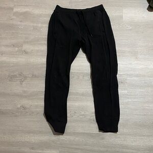 lululemon athletica Men's Classic Black Joggers